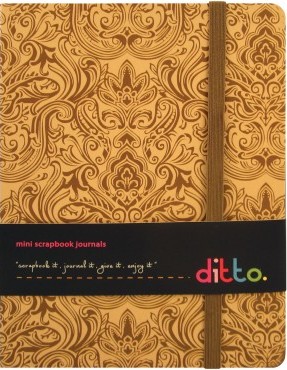 Neutral Ditto Mini Scrapbook Journal (TWO JOURNALS) DT0012