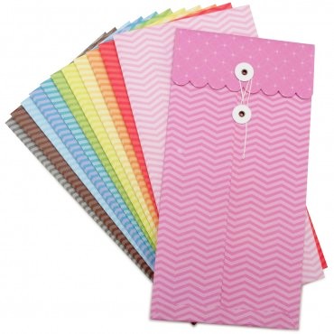 Ditto 4.5 x 9 scalloped pocket envelopes