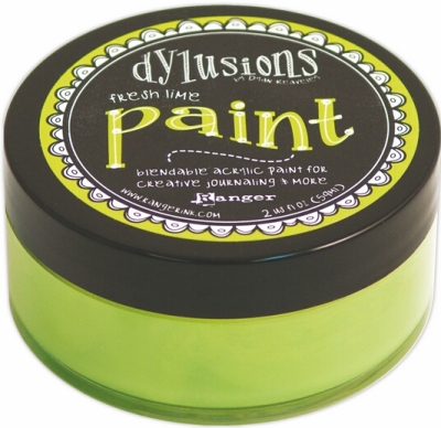 Rangers Ink Dylusions Paint - Fresh Lime