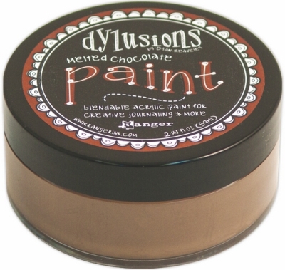 Rangers Ink Dylusions Paint - Melted Chocolate
