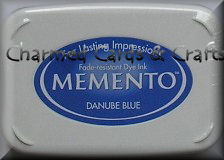 Tsukineko Memento Ink - Danube Blue