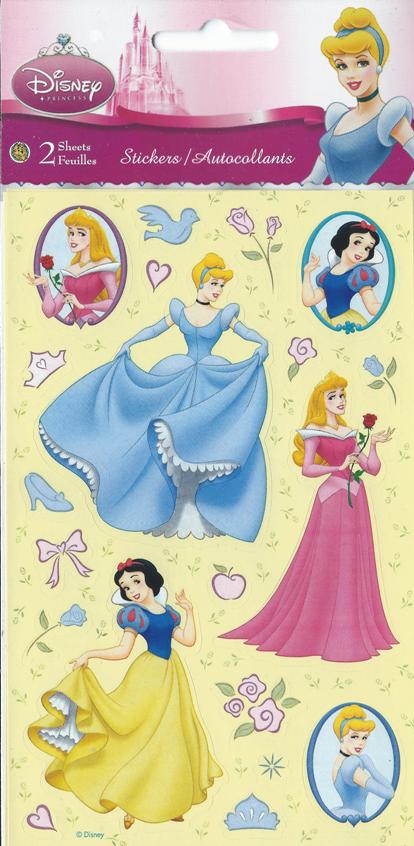 Disney Princess Stickers (Double Pack)