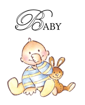 Marianne Design Stamps - Baby Boy (EC0111)