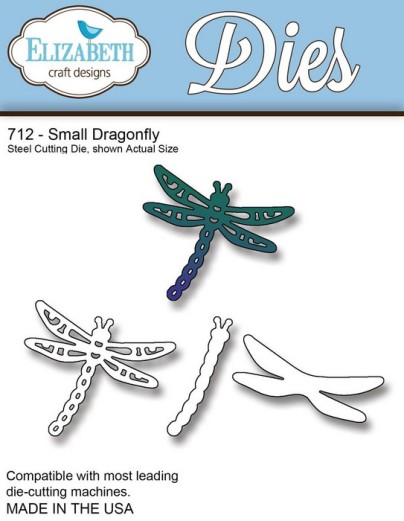 Elizabeth Craft Designs Dies - Small Dragonfly (707)