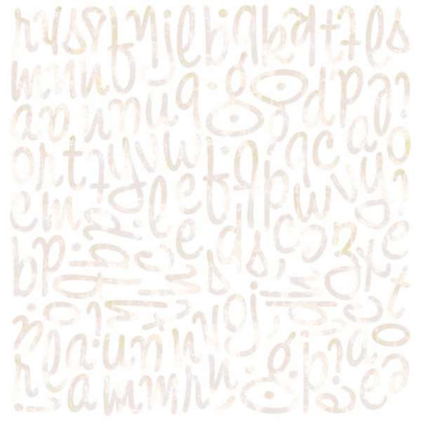 Basic Grey Eerie - Wilma Mini Monogram Stickers