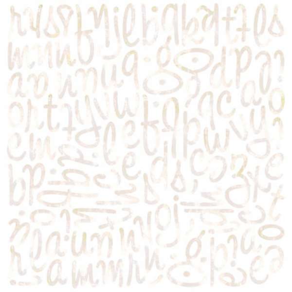 Basic Grey Eerie - Wilma Mini Monogram Stickers