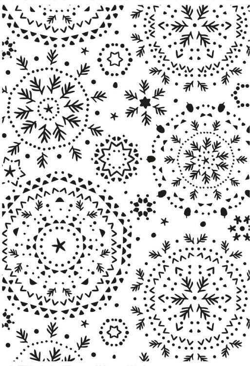 Crafts-Too A2 Embossing Folder Merry Christmas 