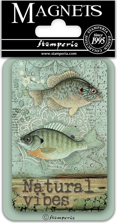 Stamperia Magnets - FOREST FISH (EMAG019)