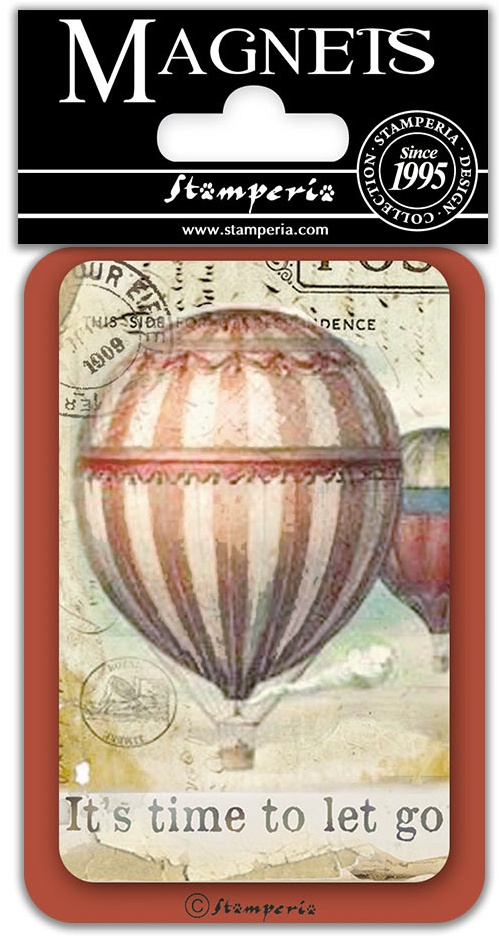 Stamperia Magnets - HOT AIR BALLOON (EMAG039)