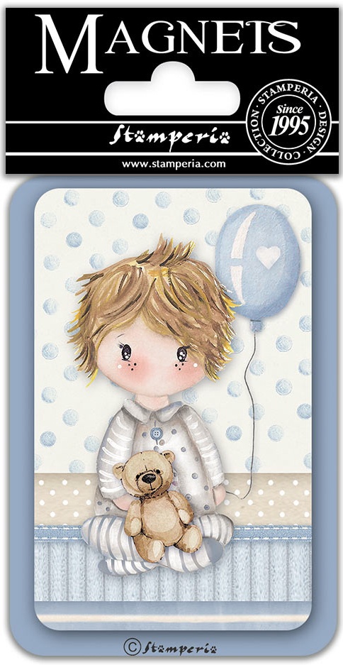 Stamperia Magnets - BABY BOY BALLOON (EMAG042)