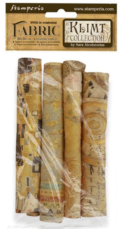 Stamperia FABRIC SHEETS - Klimt 