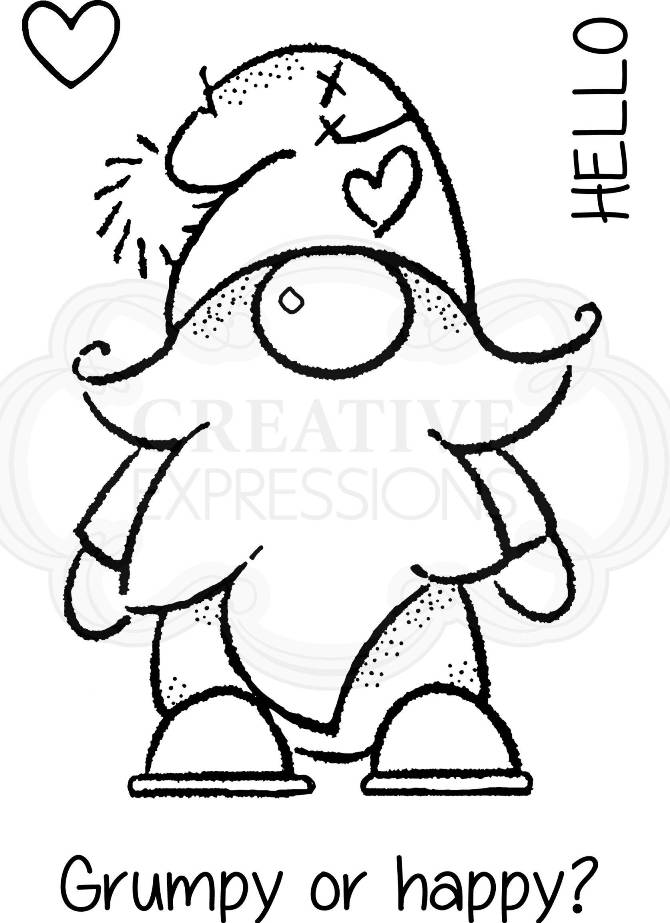 Woodware Clear Singles - Gnome (FRM021)
