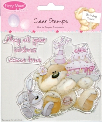 Fizzy Moon Clear Stamps: BIRTHDAY TREATS