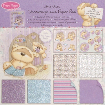 Fizzy Moon Decoupage and Paper Pad: LITTLE ONES