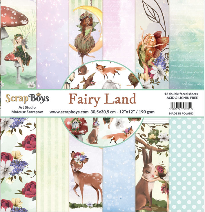 Scrap Boy Fairy Land Collection Pack 