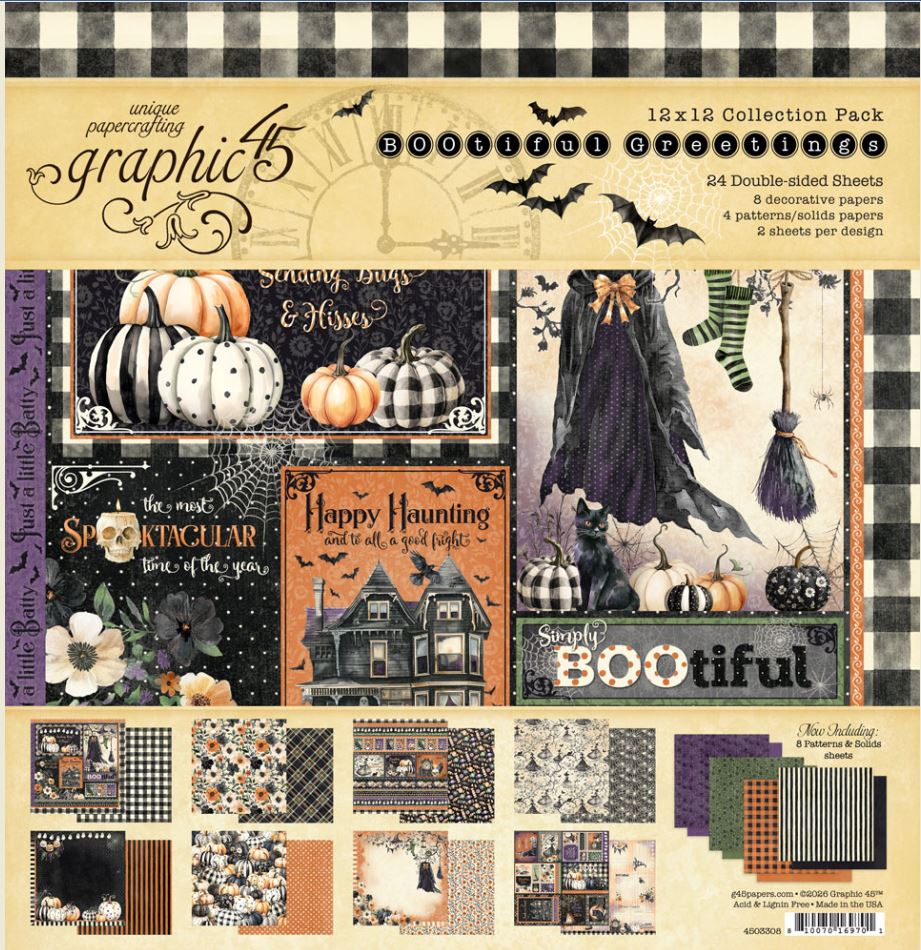 Graphic 45 BOOtiful Greetings - 12