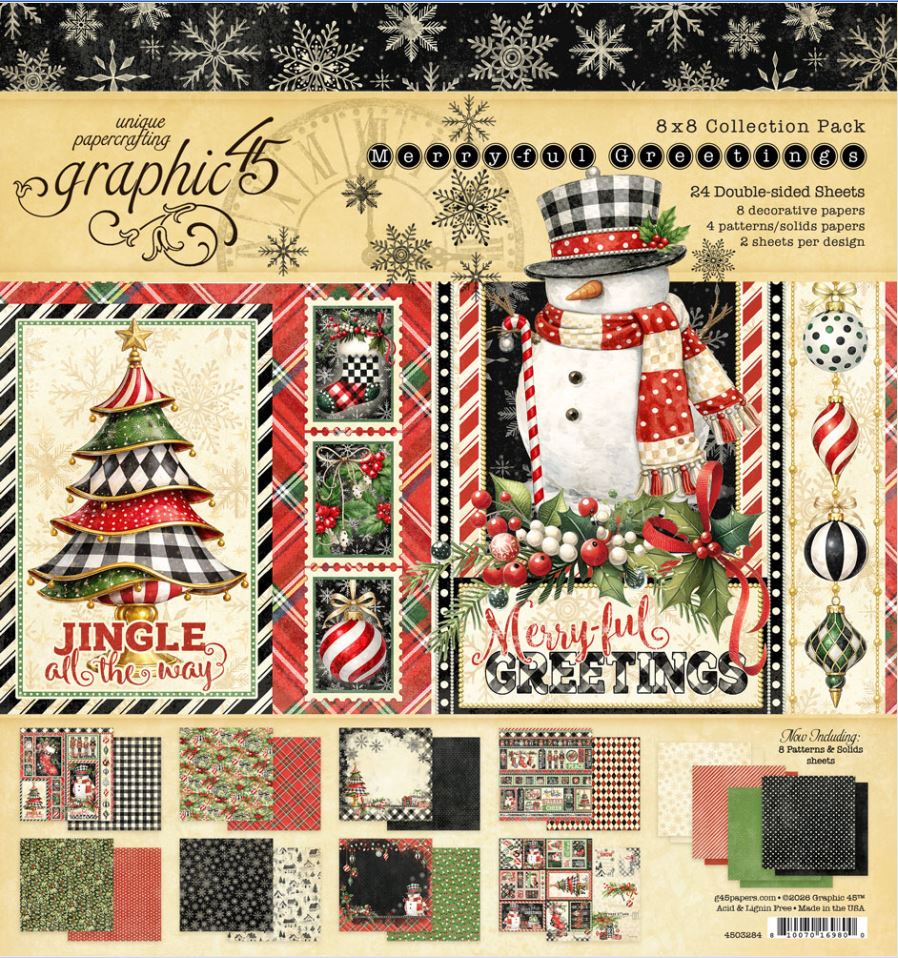 Graphic 45 Merry-ful Greetings - 8
