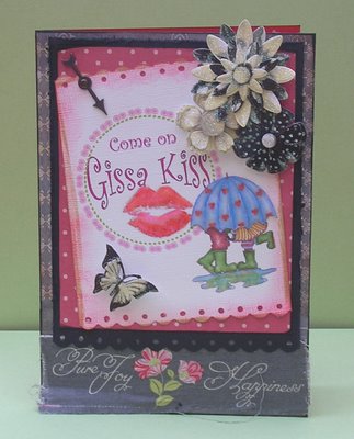GISSA KISS FREE Card Sentiment