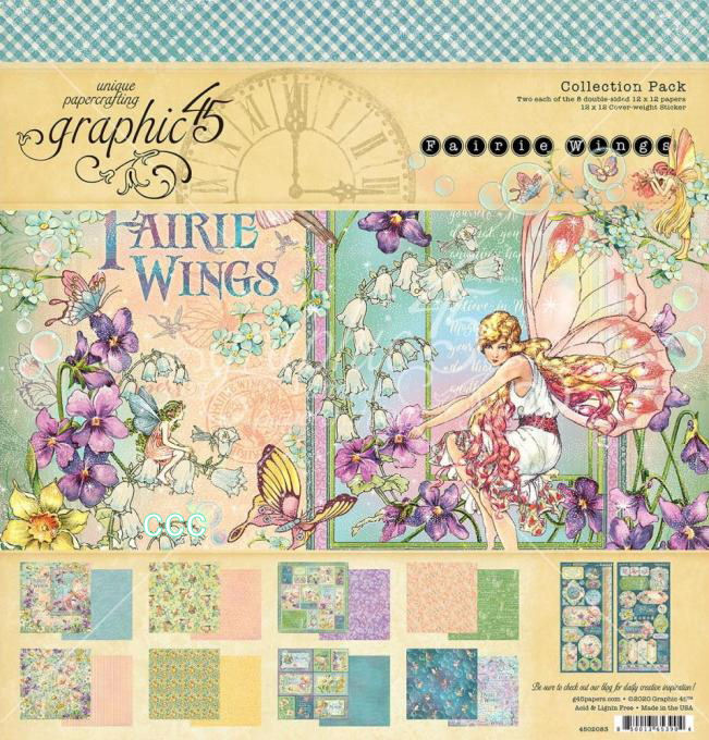 Graphic 45 Fairie Wings Collection pack