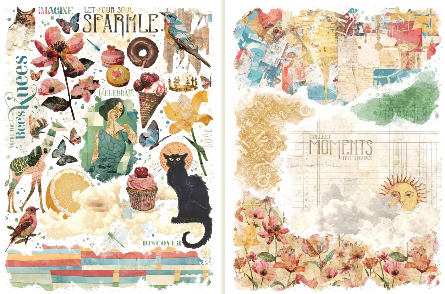 PRE-ORDER: Graphic 45 Journalling Through Time Rub-on Transfers (4503146) 