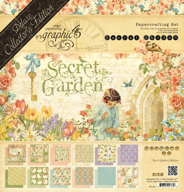 Graphic 45 Deluxe Collector's Edition - Secret Garden