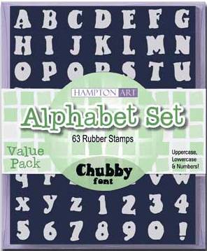 Hampton Art Stamps - Chubby (63 Piece Set)