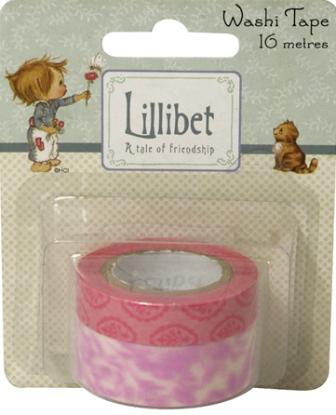 Lillibet Washi Tape - Pinks 