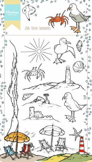 Marianne Design Clear Stamp - Hetty's At the Beach (HT1622)