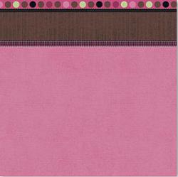 HOTP Paper - Pink Linen with Border (HT20403)