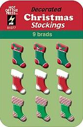 HOTP Xmas Brads - Stockings