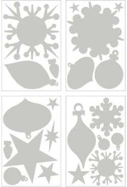 Basic Grey Undressed Chipboard Ornaments 