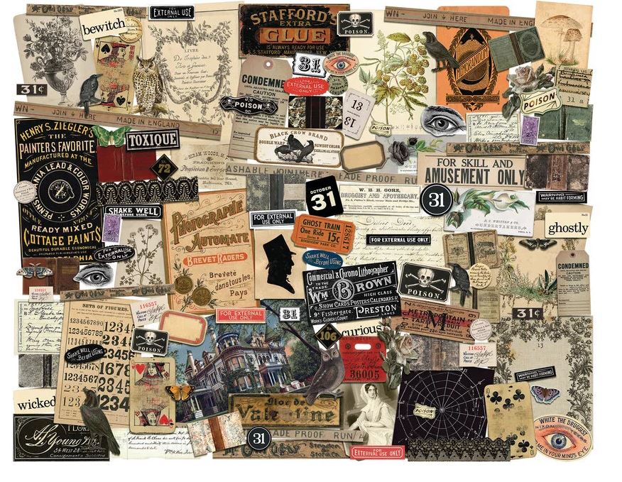 Tim Holtz idea-ology Halloween Ephemera Pack (TH94396)