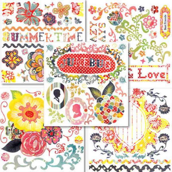 Basic Grey June Bug Olio Rub on Book