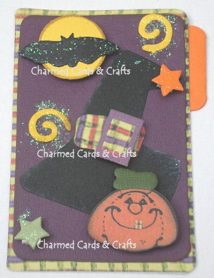 K&Co Just Jinger - Halloween Round Tag and File Folder