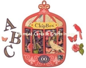 K&Co Handmade Lofty Nest Alphabet Chipbox