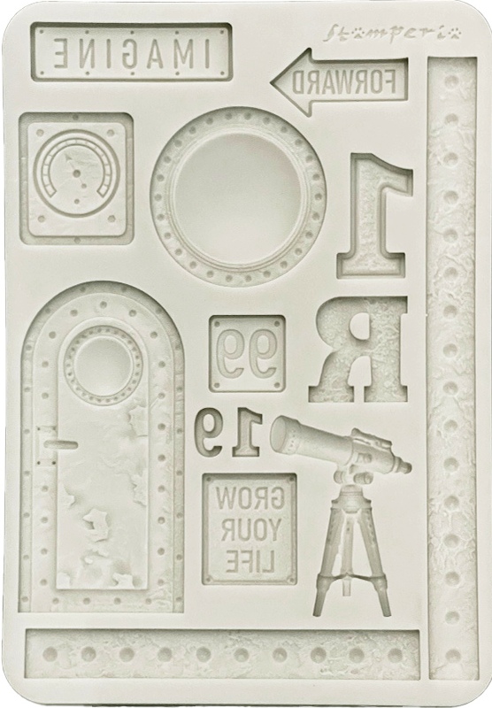 Stamperia A New Beginning A5 Silicon Mould Telescope (KACMA606) 