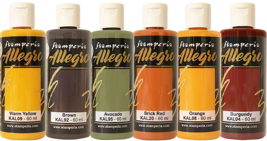 Stamperia Whispering Woods Allegro Paint Kit (6pcs) 