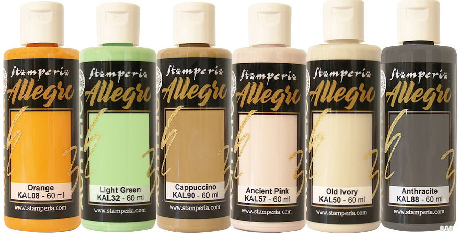 Stamperia Furry Friends Allegro Paint Kit