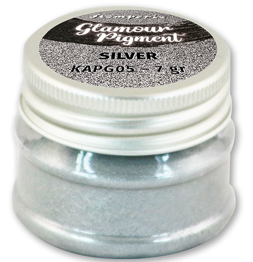 Stamperia Glamour Pigment Powder - Silver (7gr) (KAPG05)