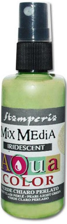 Stamperia Aquacolor Spray -  Iridescent Light Green (KAQ033)