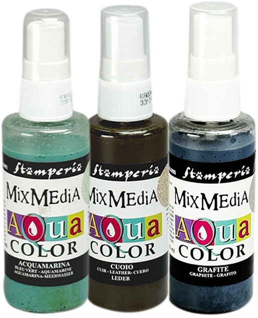 Stamperia All Around Aquacolor SprayKit (3pcs)