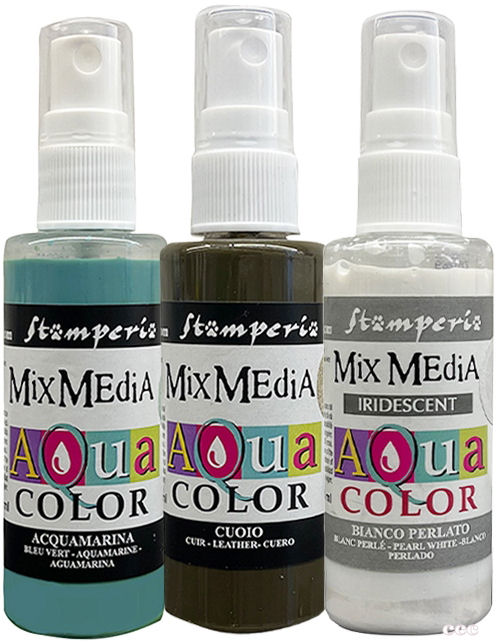 Stamperia Create Happiness Dewdrops Aquacolor Kit (3 Bottles)