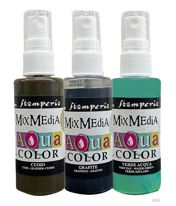 Stamperia Furry Friends Aquacolor Spray Kit (3pcs) 