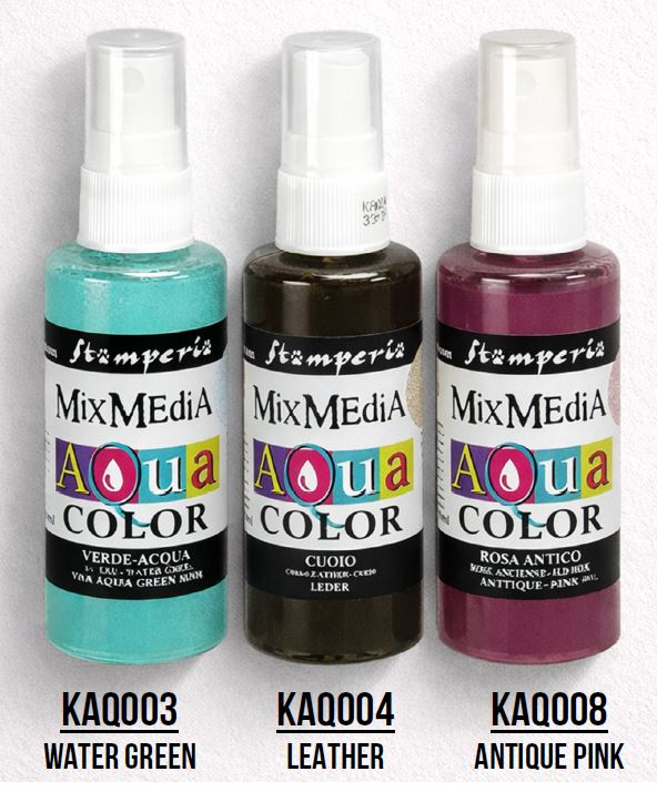 Stamperia Symphony Aquacolor Spray  Kit (3pcs)