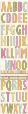 K&Co - Studio K Towering Alphabet Orange/Pink/Blue