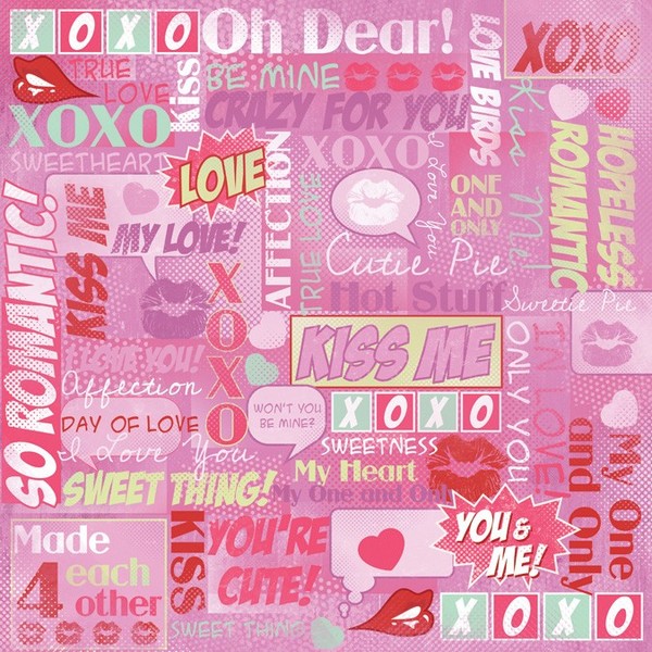 Karen Foster Valentines Day - Pop Collage