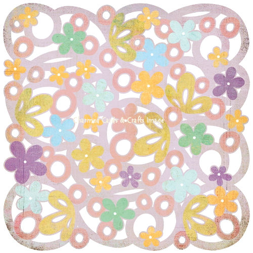 Basic Grey Kioshi Posies Doilies (2387)