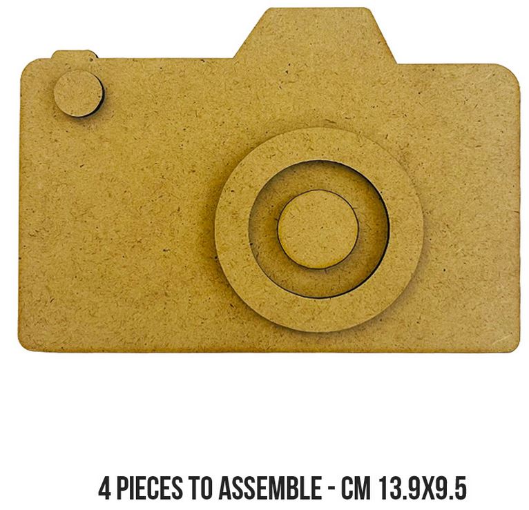 MDF Crafty Shapes Blanks Stamperia Create Happiness Dewdrops Art Of Photography  (KLSM29) 