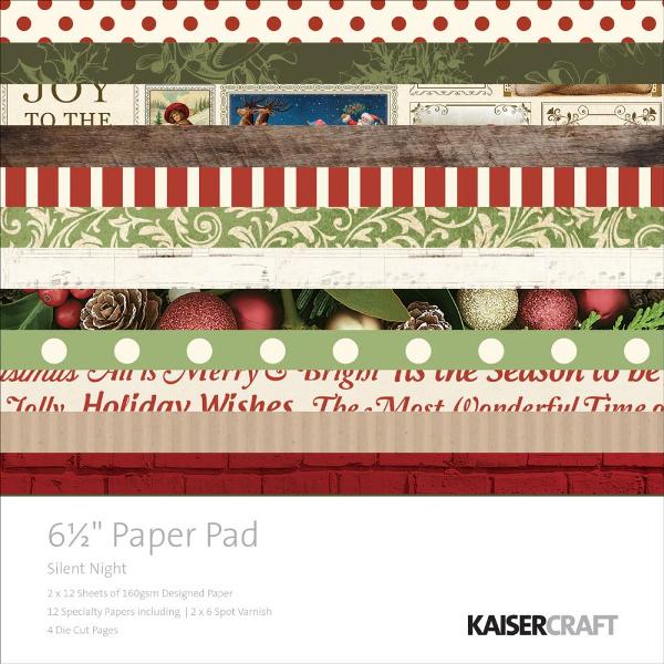 Kaisercraft Silent Night Paper Pad 6.5