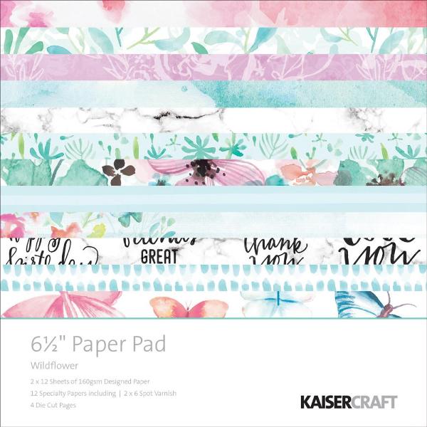 Kaisercraft Wildflower Paper & Die-Cuts Pad